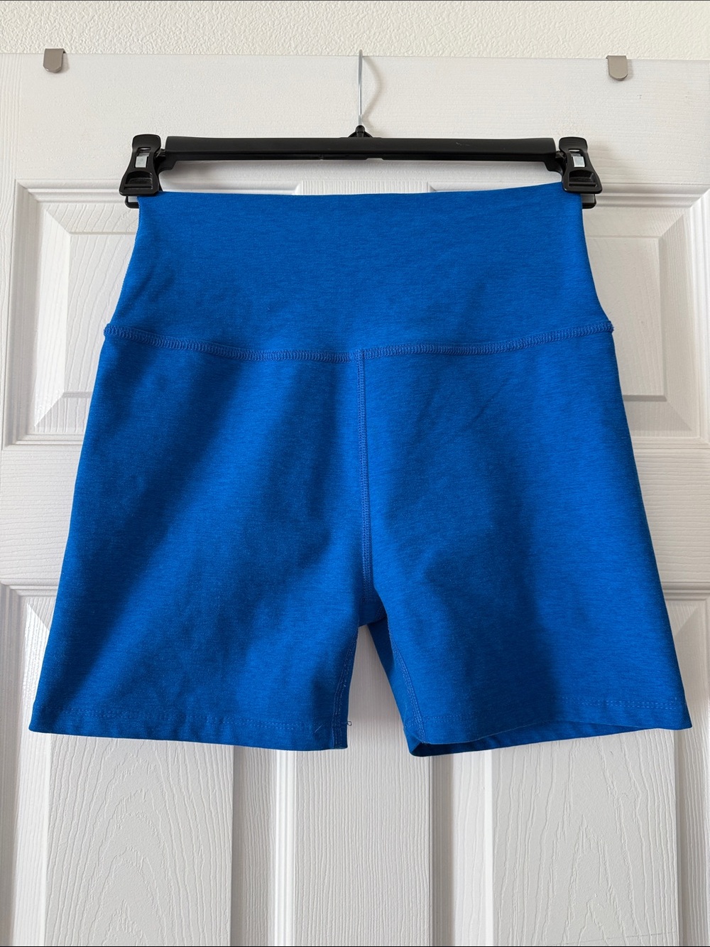 Beyond Yoga Blue Space Dye Shorts Size Large